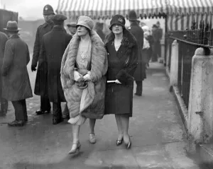 Wedding of Captain G. E. Gordon Duff and Miss Rosemary Craven at St Margarets, Westminster