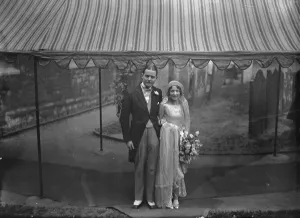 Wedding of Commander N A Wodehouse Royal Navy
