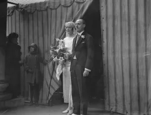 Wedding of the Honourable Ralph Beaumont and Miss Christine Wray at St Georges Church