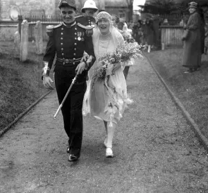 Groom Prints: Wedding of Lieut J. E. Broome, R