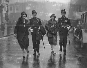 Wedding of Lieutenant the Hon Robert W A Southwell Royal Navy and Miss Violet Mary