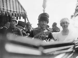 Wedding. The marriage of Captain C R W Hutchinson and Miss Trevor took place