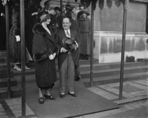 Wedding The marriage of Lady Muriel Bertie daughter of the Earl and Countess of Lindsay