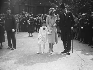 The wedding of Miss Marcella Duggan to Mr E Rice at St Margarets on wednesday