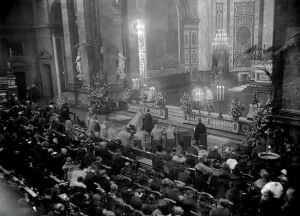 Wedding of Prince Ferdinand of Liechenstein and Miss Brunner The marriage took place