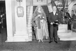Wedding of Prince Ferdinand of Liechenstein and Miss Brunner The marriage took place