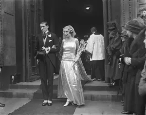 Wedding of Prince Jean Louis de Faucigny Lucinge and Miss Baba D Erlanger at Westminster Cathedral