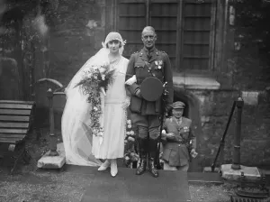 Wedding. The wedding took place at the Chapel Royal of Mr V Beveridge and the Countess