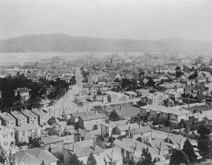 Housing Prints: Wellington, New Zealand. General view looking across Harbour to Oriental Bay. 13