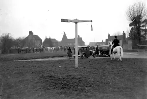 West Kent Hunt at Offam. 1934