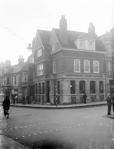 Westminster Bank in Erith, London. 1935
