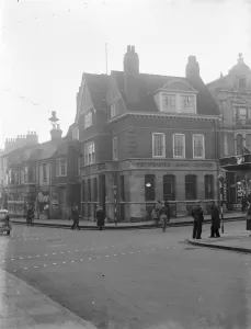 Bicycle Prints: Westminster Bank in Erith, London. 1935