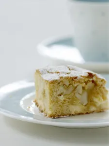 Cake Prints: White chocolate and macadamia nut Blondie credit: Marie-Louise Avery / thePictureKitchen