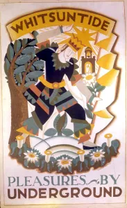 Underground Prints: Whitsuntide 1925 by McKnight Kauffer
