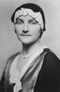 Wife of the Irish Minister to the United States. A striking portrait study of Mrs