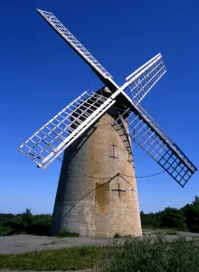 Britain Prints: Windmill Bidston Merseyside