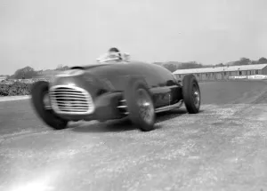 Group Prints: Winner of the Lavant Cup at Goodwood car races. P. M. Wilkes driving D. C. Folland