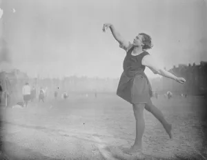 Women Athletes Training at Paddington for International Games at Monte Carlo Miss