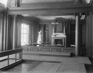 Interior Prints: Wonderful new palace of the LCC to be opened by the King next Monday. A view in
