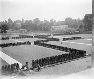 Wonderful Wimbeldon tennis enclosure nearing completion 9 June 1923
