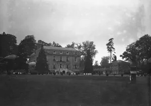 Golf Prints: Woodcote Park, Golf Club House 5th October 1931