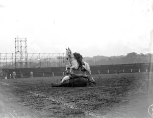 Show Prints: Woolwich Tattoo Trick Riding. 1934