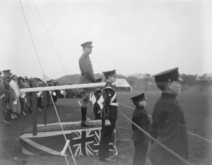 Worcestershire commemorate the Battle of Cheluvelt at the Connaught Barracks, Dover