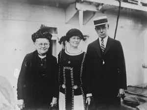 Still no word from American Ambassador in Tokyo Mr Cyrus E Woods arriving at the Japanese Capital