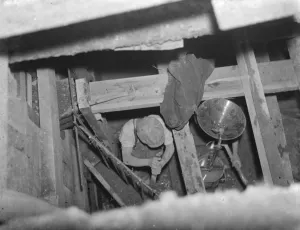 Underground Prints: Workers laying cables in Dartford, Kent. 1936
