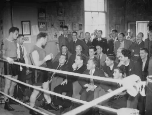 World champion cruiserweight boxer Gus Lesnevich is in training at Brighton for his