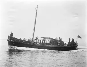 Rescue Prints: Worlds largest lifeboat, the William and Kate Johnston, launched at New Brighton