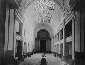 Worlds largest masonic temple built for Scottish rite. The interior of