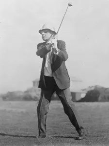 Framed Print : Worlds richest man plays golf at 84. Mr John D Rockefeller, the worlds richest man Framed Print : Worlds richest man plays golf at 84. Mr John D Rockefeller, the worlds richest man
