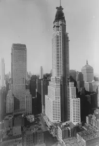 Construction Prints: Worlds tallest building. The worlds tallest building, the new Chrysler building
