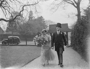 Wrathall and Roberts wedding, Sittingbourne. 1937