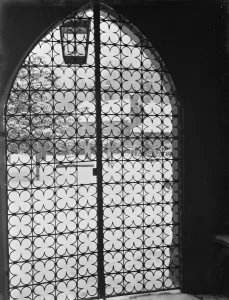 Light Prints: Wrought iron gate in Chevening, Kent. 1938