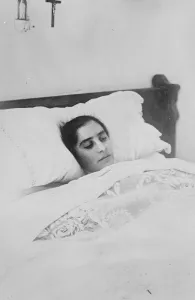 Patient Prints: Nine years without food. The unfortunate Amalia Sainz de Baranda, of Montecillo