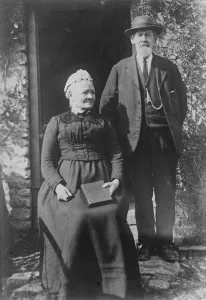 Sixty Five Years of Married Bliss Mr and Mrs William Rice aged 84 and 85 respectively