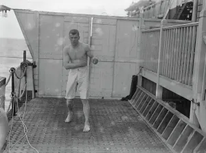 Training Prints: Young Ahearn training at Brighton