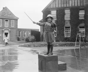 Girl Prints: The young bandmistress of Englands largest childrens band. Winifred Humphries