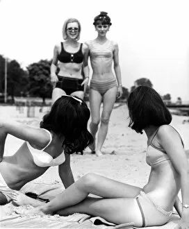 Summer Collection: Four young women meet up at the beach for a relaxing time during their summer break