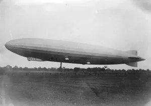 Z R 3 built by the Germans for America by the German Freiedrichshafen 29 September 1924