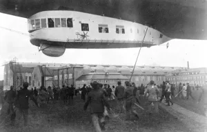 Z R 3 built by the Germans for America by the German Freiedrichshafen 29 September 1924